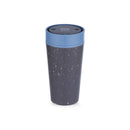 Circular&Co. Reusable 12oz 100% Leakproof Cup Medium - Grey & Rockpool Blue