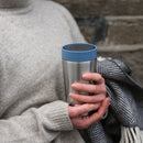 Circular&Co. Reusable 12oz 100% Leakproof Stainless Steel Cup Medium - Rockpool Blue