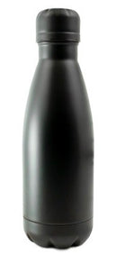 Insulated Reusable Stainless Steel Bottle 350ml - Black