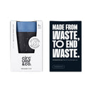 Circular&Co. Reusable 8oz 100% Leakproof Cup Small - Chalk & Aquamarine Green