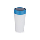 Circular&Co. Reusable 12oz 100% Leakproof Cup Medium - Chalk & Pacific Blue