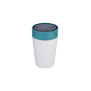 Circular&Co. Reusable 8oz 100% Leakproof Cup Small - Chalk & Aquamarine Green