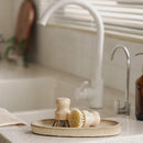 Jungle Culture Bamboo Dish Brushes | Bamboo Brushes Soft/firm Bristles