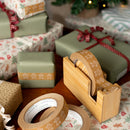 Cascayde 50m Paper Tape - Gingerbread Men 24mm Wide