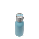 Qwetch Small Reusable Bottle - Sports Lid 350ml Steel Blue