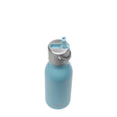 Qwetch Small Reusable Bottle - Sports Lid 350ml Steel Blue