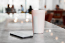 Hip Reusable Travel Cup - Blush Pink & Cloud Grey