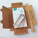 NEW DESIGN Reusable Christmas Crackers: White Jewel