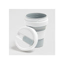 Stojo Biggie 16oz Collapsible Reusable Cup: Dove Grey