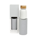 Glass Reusable Bottle: Forever Young Grey