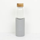 Glass Reusable Bottle: Forever Young Grey