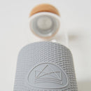 Glass Reusable Bottle: Forever Young Grey