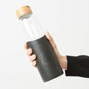 Glass Reusable Bottle: Rock Star Black