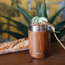 Qwetch Insulated Reusable Food Container : Wood