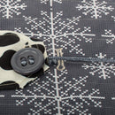 Wrag Wrap Reusable Reversible Crackle Wrap: Spots & Flakes