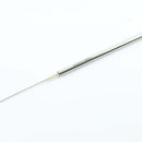 Stainless Steel Short Reusable Drinking Straws - Pack of 2 with brush
