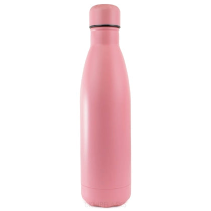 Insulated Reusable Stainless Steel Bottle 500ml - Light Pink