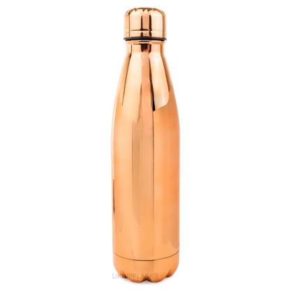 Insulated Reusable Stainless Steel Bottle 500ml - Rose Gold