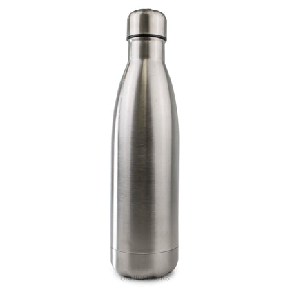 Insulated Reusable Stainless Steel Bottle 500ml - Steel