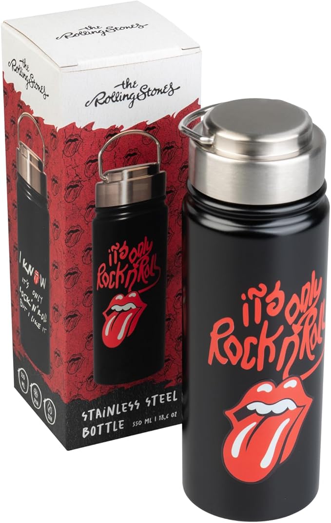 Erik Rolling Stones Insulated Stainless Water Bottle 550ml / 18.6oz