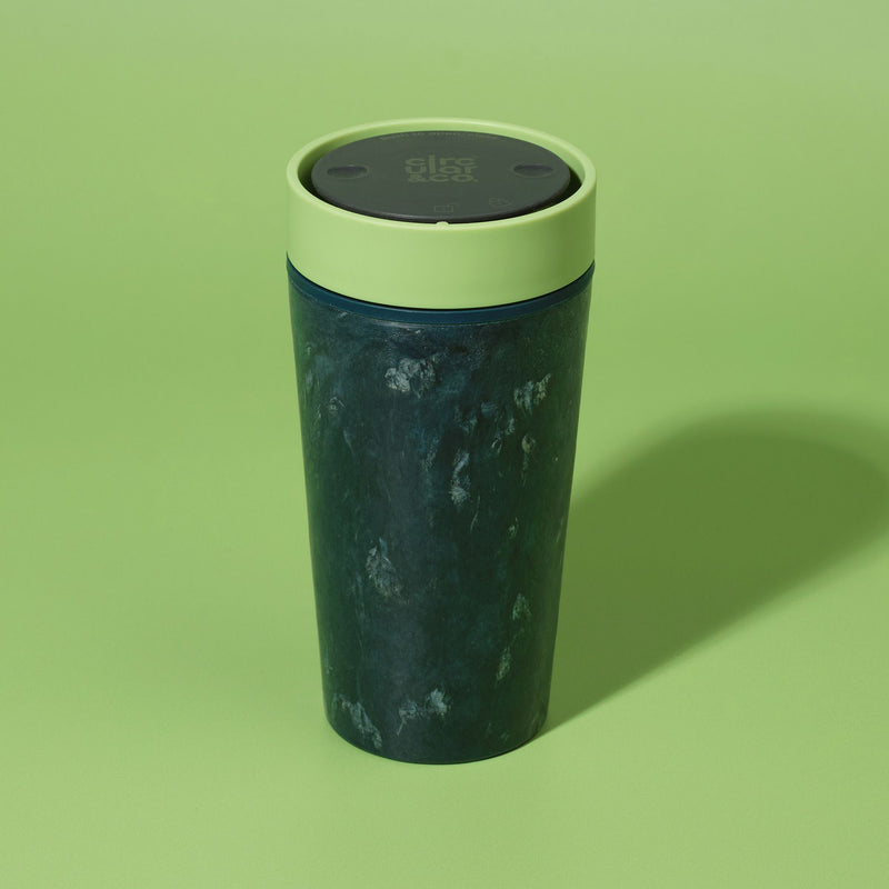 Circular&Co. Reusable Coffee Cup – Made From Fabric Waste | 8oz & 12oz