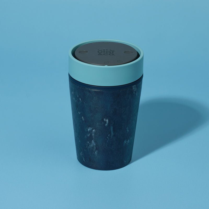 Circular&Co. Reusable Coffee Cup – Made From Fabric Waste | 8oz & 12oz