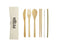REGN Reusable Bamboo Travel Cutlery Set