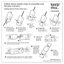 Keep This Cracker Reusable Christmas Crackers: Replacement Standard Snaps
