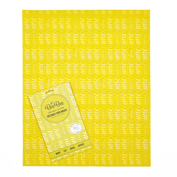 BeeBee & Leaf Giant Beeswax Bread Wraps Wheat