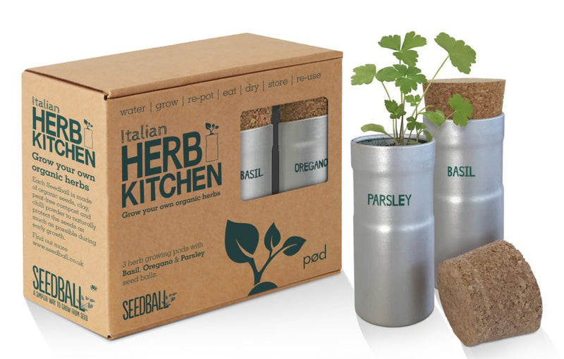 SEEDBALL Italian Herb Kitchen set