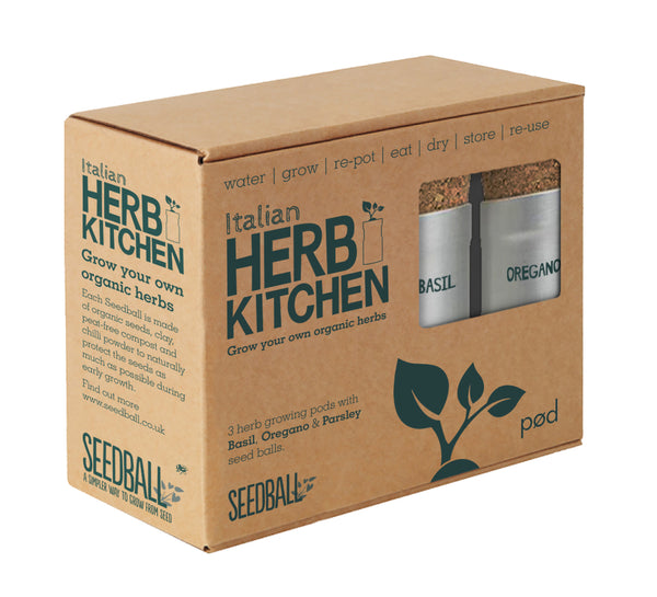 SEEDBALL Italian Herb Kitchen set
