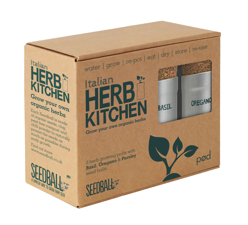 SEEDBALL Italian Herb Kitchen set