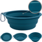 HolaStar Silicone Collapsible Dog/Pet Travel/Hiking Dog Bowl with Carabiner 35oz/800ml