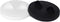 HolaStar Food Can Lids Silicone Can Cover for Human Dog Cat Pet Food Fit 3 Standard Size Cans Storage Black and White