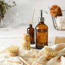 Jungle Culture Bamboo Dish Brush Set | Eco-Friendly Washing Up Brushes 6pcs