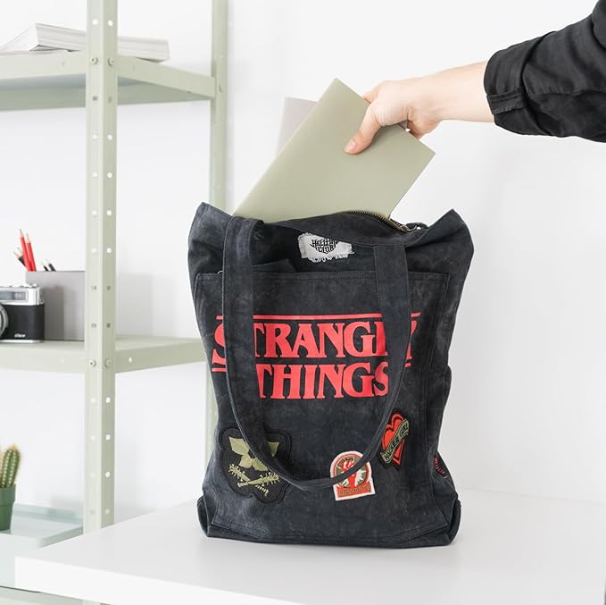 Erik Stranger Things Premium Cotton Tote Bag