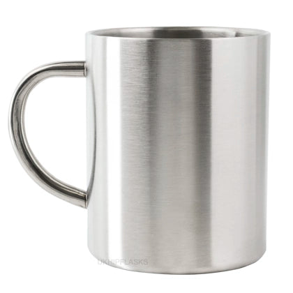 Thermal Stainless Steel reusable Mug 400ml Steel