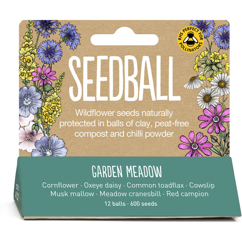 SEEDBALL Mini Meadow Bamboo Pots