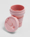 Stojo Brooklyn 8oz Collapsible Reusable Cup: Carnation Pink