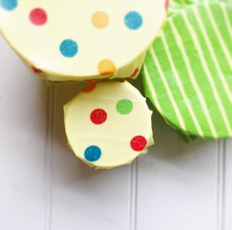 GoodToBee Reusable Beeswax Food Wraps - Everyday Pack (Set of 3) Confetti