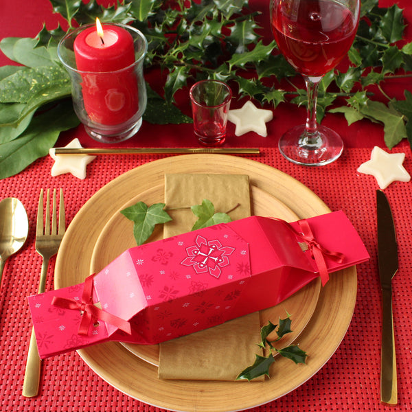 Reusable Christmas Crackers: Red Jewel