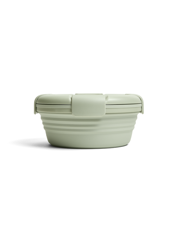 Stojo Collapsible Reusable Bowl: Sage