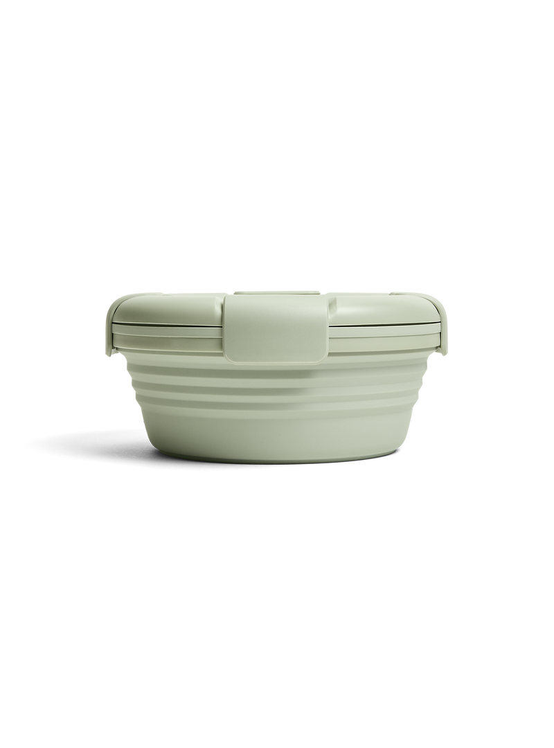 Stojo Collapsible Reusable Bowl: Sage