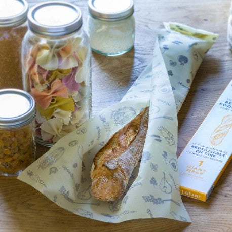 Abeego Beeswax Reusable Giant Food Wrap - 1 Extra Long