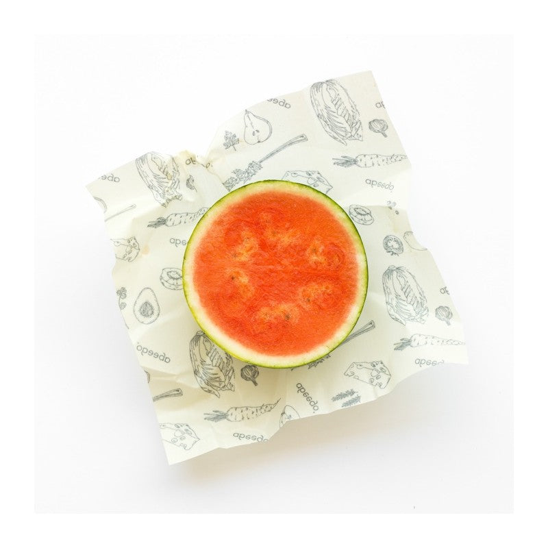 Abeego Beeswax Reusable Food Wraps - Pack of 3 Medium