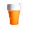 Stojo Pocket 12oz Collapsible Reusable Cup: Orange
