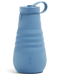Stojo Collapsible Reusable Bottle 20oz: Steel Blue