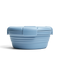 Stojo Collapsible Reusable Bowl: Steel Blue