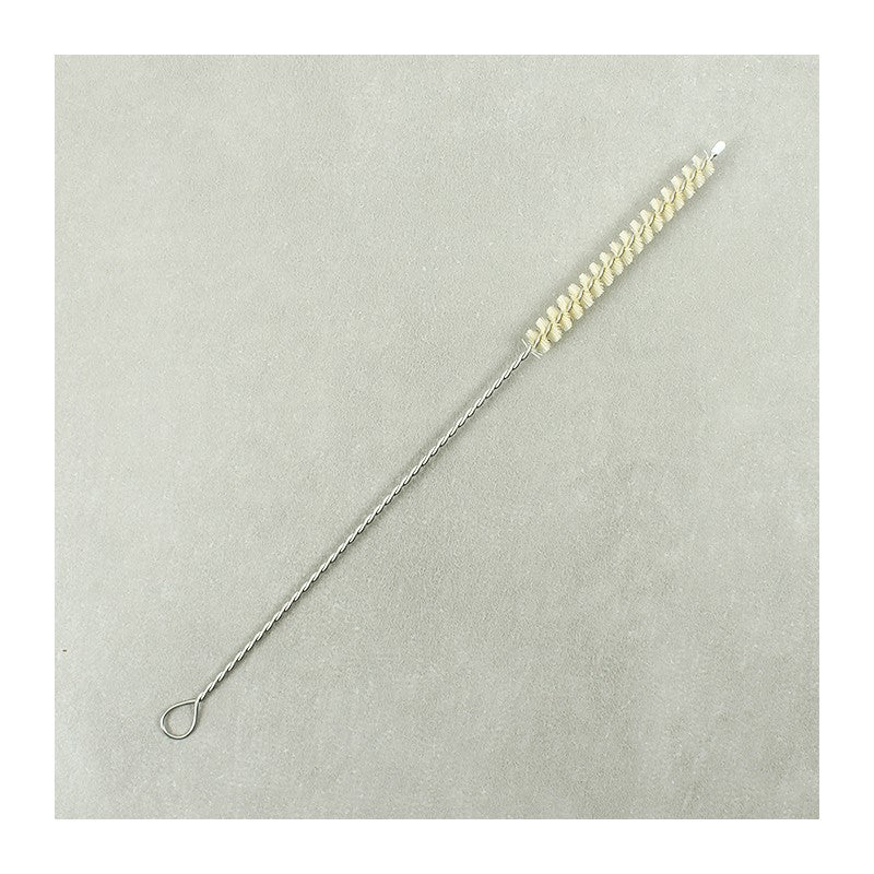 A Slice of Green Straw Cleaning Brush